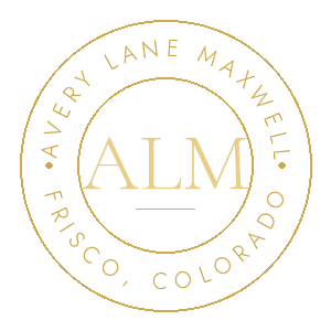 The ALM pressmark: Avery Lane Maxwell, Frisco, Colorado
